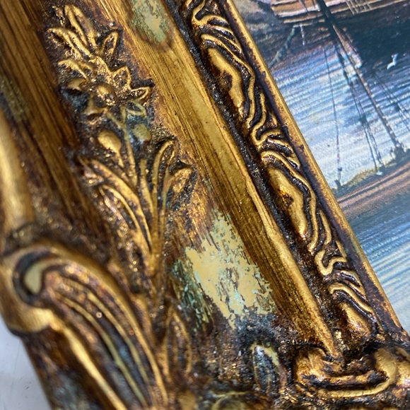 Kevin Platt Collection Painting of Port Isaac Framed Picture Art - Picture 15 of 17